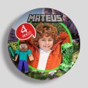 Pin/Íman Redondo 58mm - Minecraft (Personalizado)