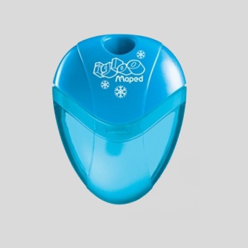 Maped Igloo - Apara-lápis com 1 furo e depósito - Perfeito para Escola