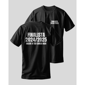 T-Shirt Finalista Personalizada – Apenas 7,90€!