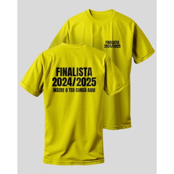 T-Shirt Finalista Personalizada – Apenas 7,90€!