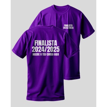 T-Shirt Finalista Personalizada – Apenas 7,90€!