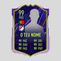 Cartão de Futebol Personalizado - Versão 7