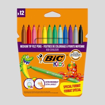 BIC Kids  - Marcadores / Canetas de Feltro 'Kid Couleur'