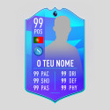 Cartão de Futebol Personalizado - Versão 10