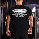T-shirt "Dou Sempre 100% no Ginásio" - Apenas 8,90€