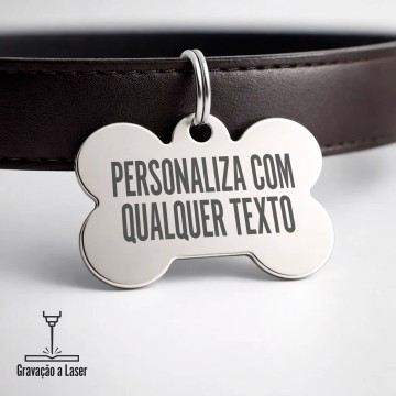 Medalha Identificadora para Cão em Inox | Apenas 4,90€