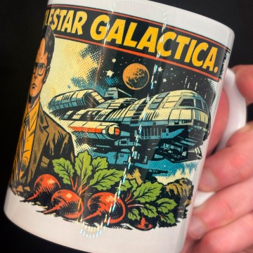 Caneca The Office Dwight Schrute – Bears. Beets. Battlestar Galactica.