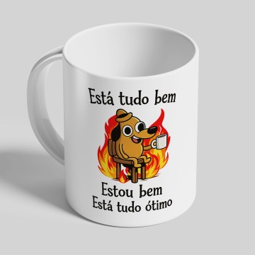 Caneca “Estou Bem, Está Tudo Ótimo” 250ml - Apenas 6,90€