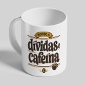 Caneca Engraçada “Movido a Dívidas e Cafeína” - Apenas 6,90€
