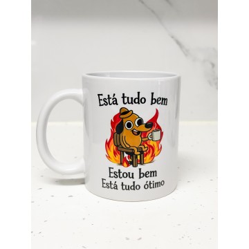 Caneca “Estou Bem, Está Tudo Ótimo” 250ml - Apenas 6,90€