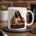 Caneca Engraçada “Se Não Pecares, Morri em Vão” - Apenas 5,90€