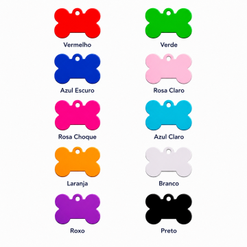 Pendente Personalizado para Cães - Gravado a Laser - Apenas 4,90€