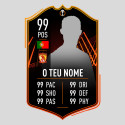Cartão de Futebol Personalizado - Versão 17