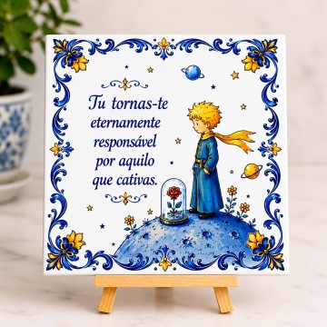 Azulejo Decorativo 15x15cm - Principezinho - Apenas 7,00€