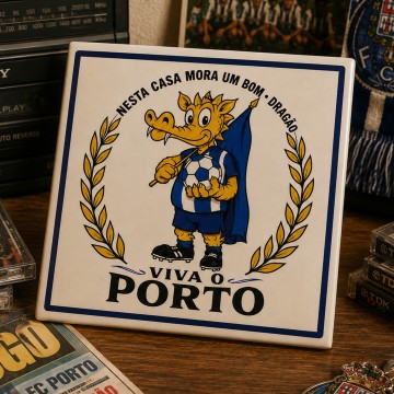 Azulejo Vintage FC Porto 15x15 | Nesta Casa Mora um Bom Dragão