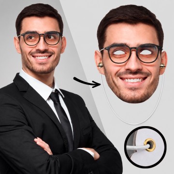 Transforme a sua Fotografia numa Máscara - Apenas 1,90€