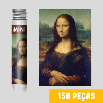 MiniPuzzle - Mona Lisa por Leonardo Da Vinci - Apenas 3,90€